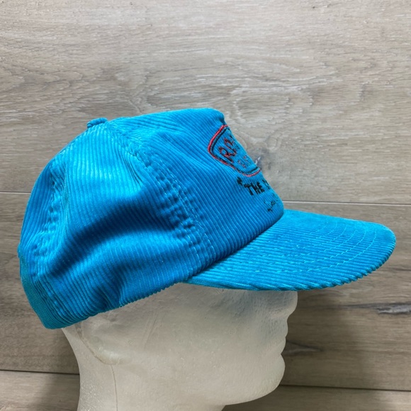 Ron Jon Surf Shop Corduroy Snapback Hat Vintage “The Original” NJ Blue - Picture 7 of 9